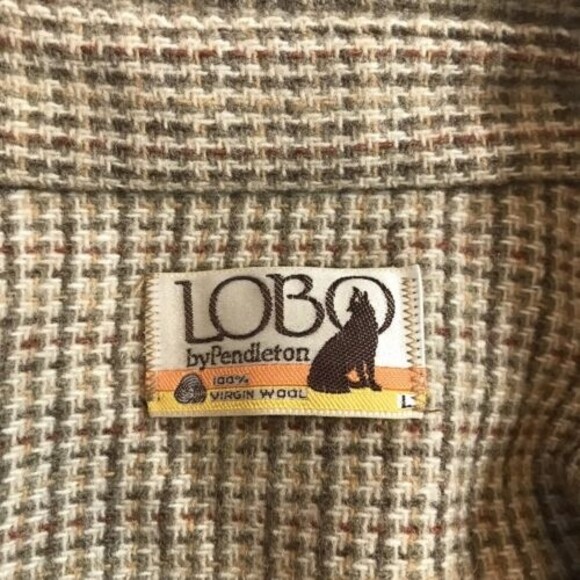 Vintage 1970 Pendleton 100% Virgin Wool Size Large Elbow Patches - Picture 12 of 15